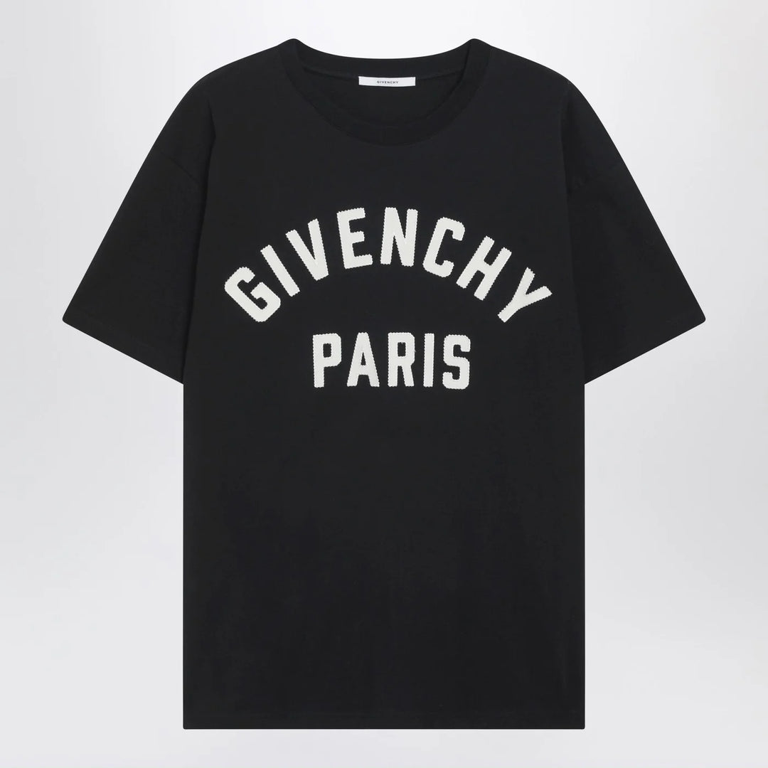 Givenchy - Black short-sleeve logo T-shirt Brand Shirts &amp; Tops S