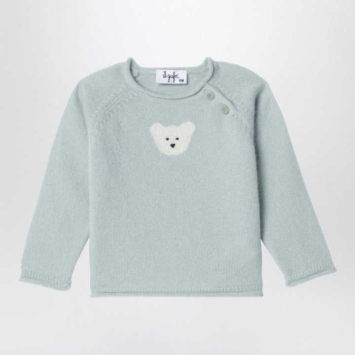 Shirts &amp; Tops 6 Il Gufo - Light green wool pullover Brand