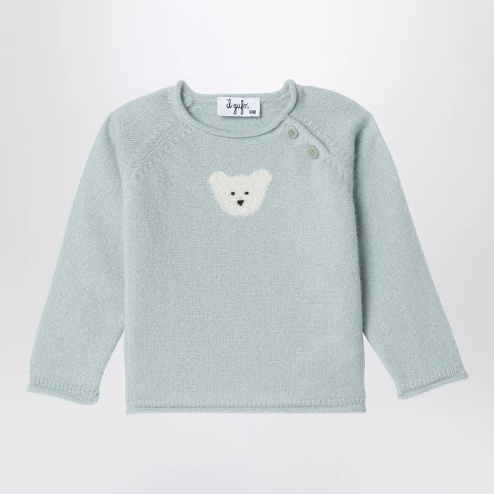 Il Gufo - Light green wool pullover Brand Shirts &amp; Tops 6