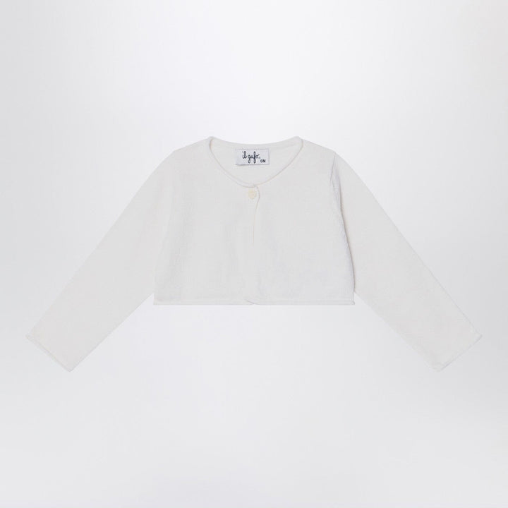 Shirts &amp; Tops 8 Il Gufo - Short wrap cardigan white milk Brand