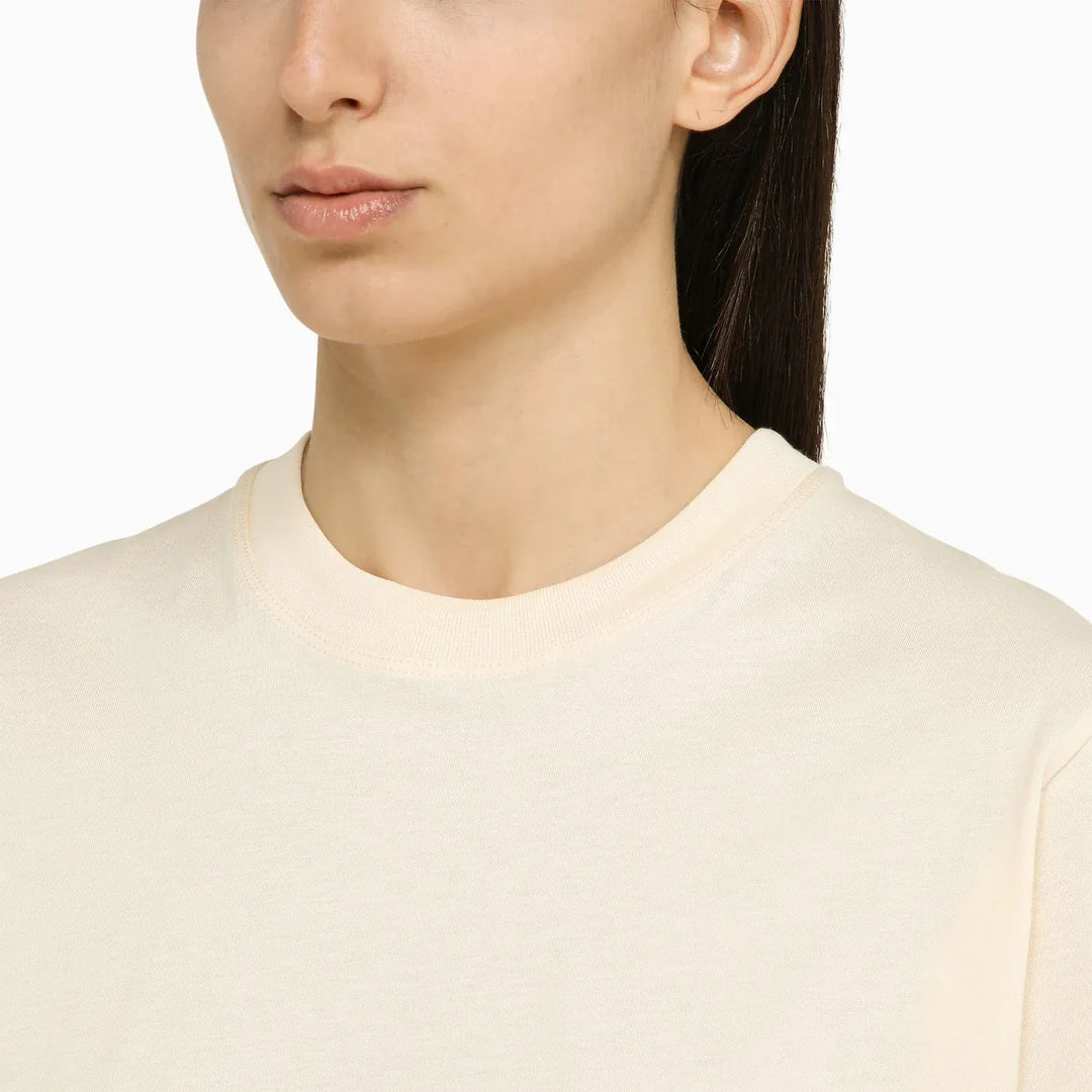 LouLou De Saison - Ivory crew-neck t-shirt Brand Shirts &amp; Tops L
