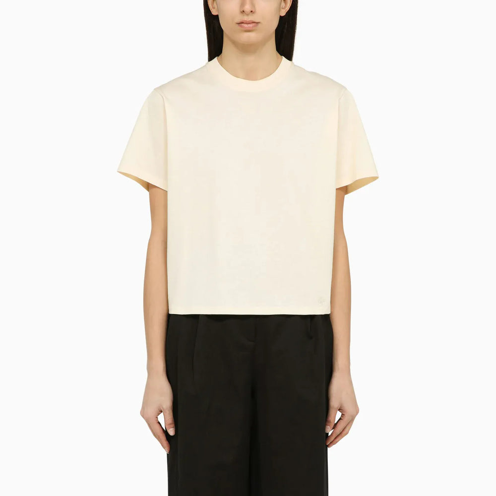 LouLou De Saison - Ivory crew-neck t-shirt Brand Shirts & Tops L