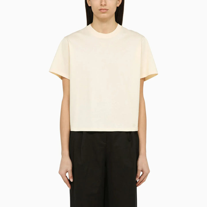 LouLou De Saison - Ivory crew-neck t-shirt Brand Shirts &amp; Tops L