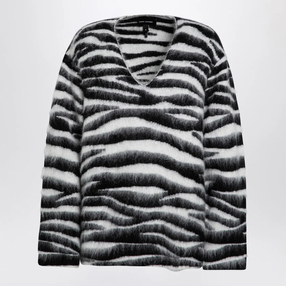 Marc Jacobs - Zebra-patterned jumper in wool blend Brand Shirts & Tops S