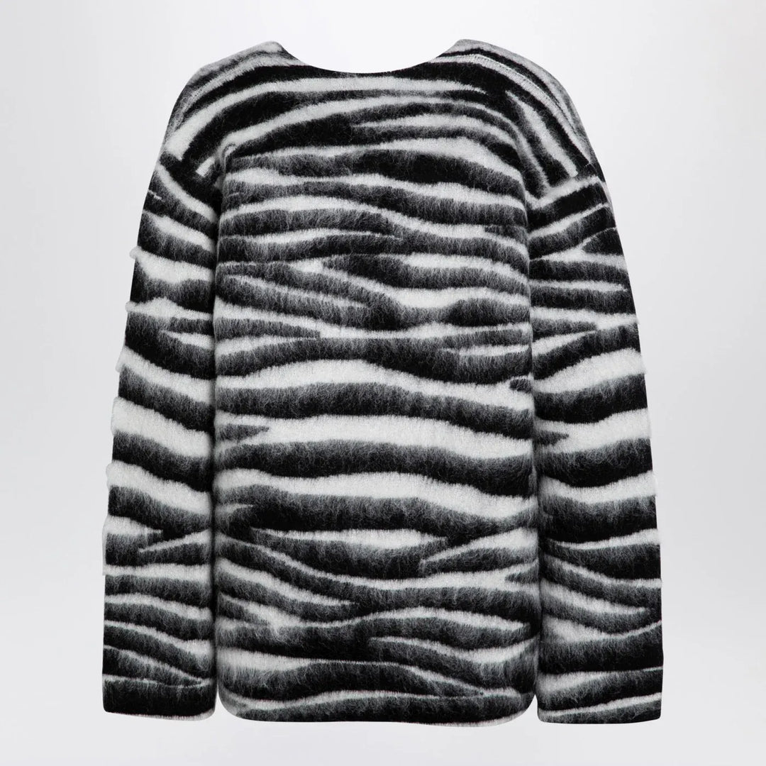 Marc Jacobs - Zebra-patterned jumper in wool blend Brand Shirts &amp; Tops S