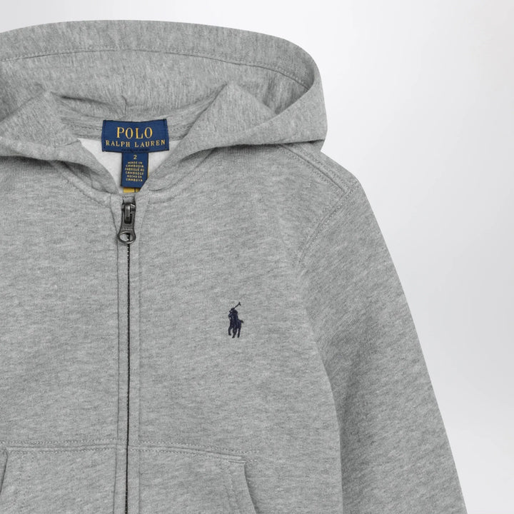 Polo Ralph Lauren - Grey zip-up hoodie Brand Shirts &amp; Tops