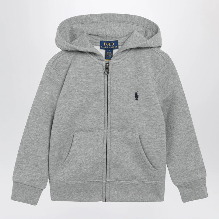 Polo Ralph Lauren - Grey zip-up hoodie Brand Shirts &amp; Tops S