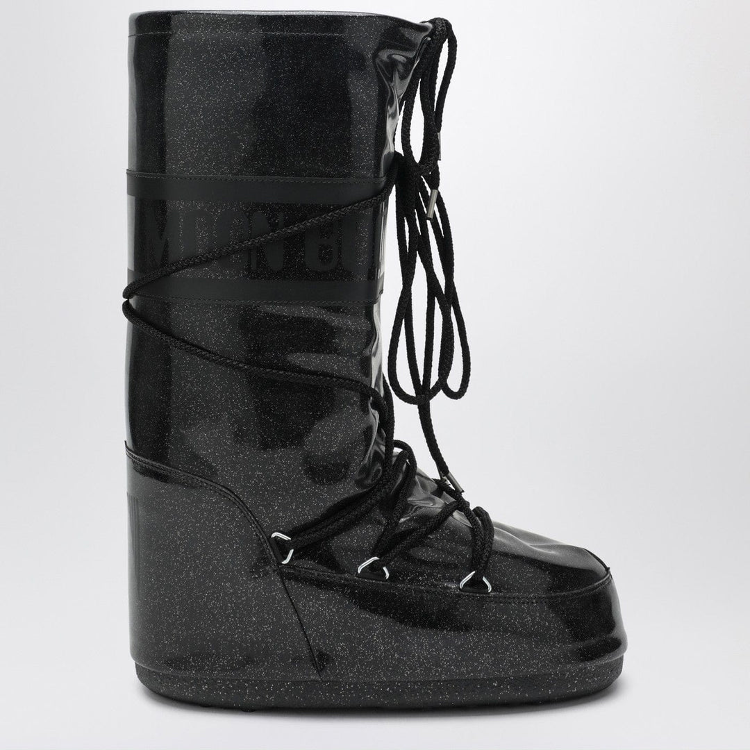 Shoes 35/38 Moon Boot - Black Icon Glitter boots Brand