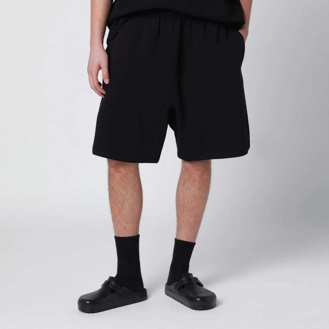 Entire Studios - Black cotton Scuba shorts Brand Shorts S