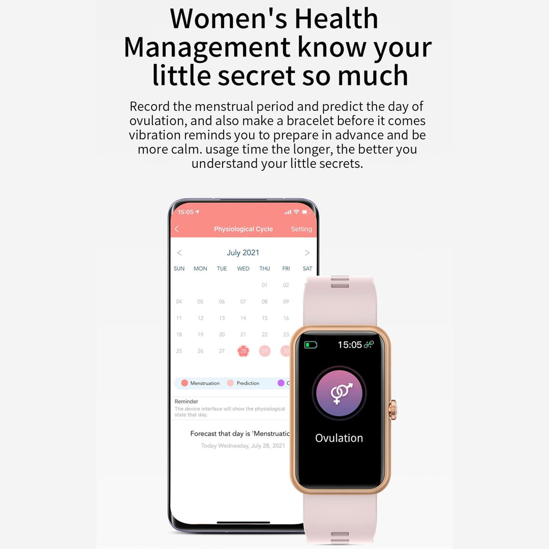 Italian Luxury Group Smart Watches Horizon Sport Health Monitoring Smartwatch Large Screen Women&