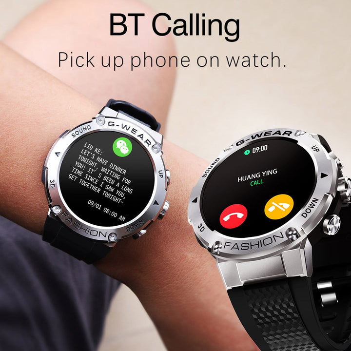 Italian Luxury Group Smart Watches Sport Endurance Full Hd Touch Screen Make and Receive Calls Multiple Sport mode Brand