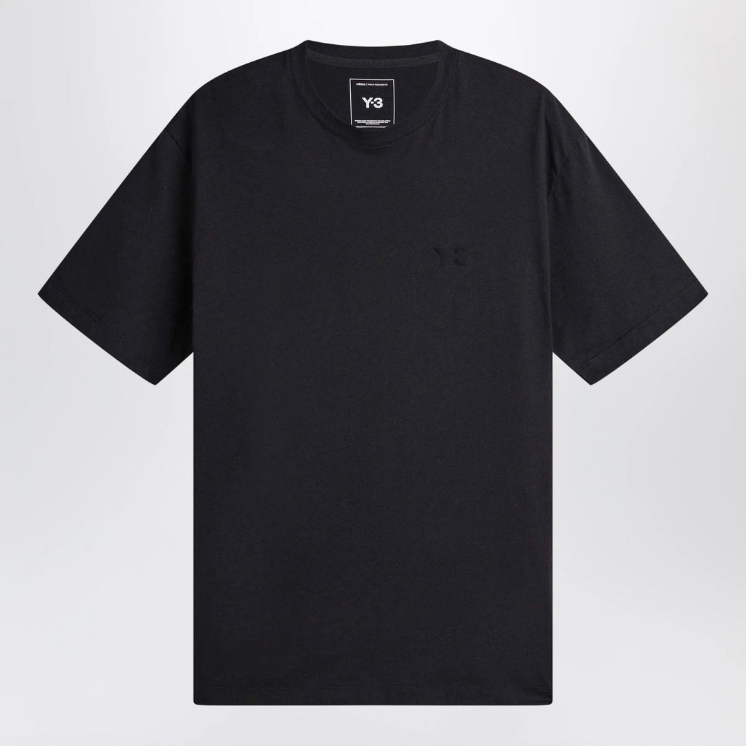 adidas Y-3 - Black T-shirt with logo Brand T-Shirt S