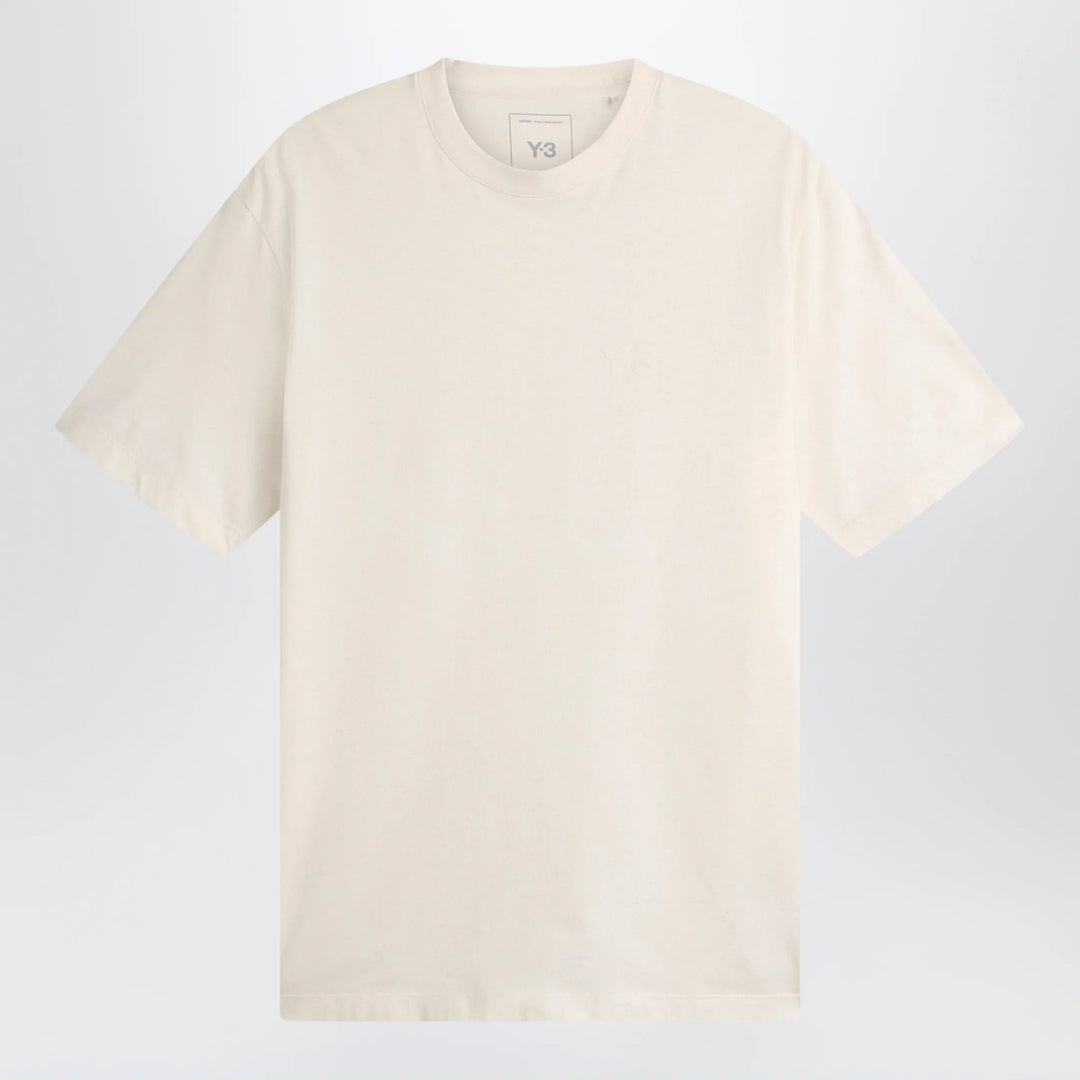 adidas Y-3 - Chalk white T-shirt with logo Brand T-Shirt S