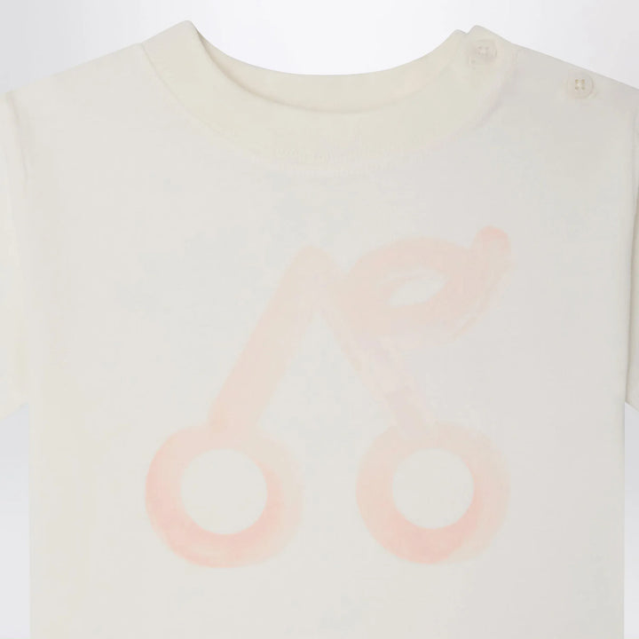 Bonpoint - Cai white T-shirt with cherry print Brand T-Shirt