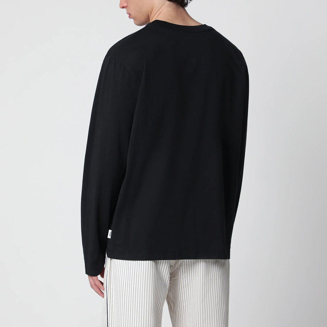 Tekla - Black long-sleeve T-shirt Brand T-Shirt
