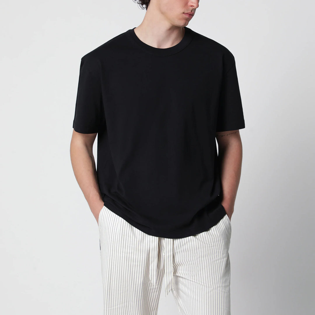 Tekla - Black washed short-sleeve T-shirt Brand T-Shirt S