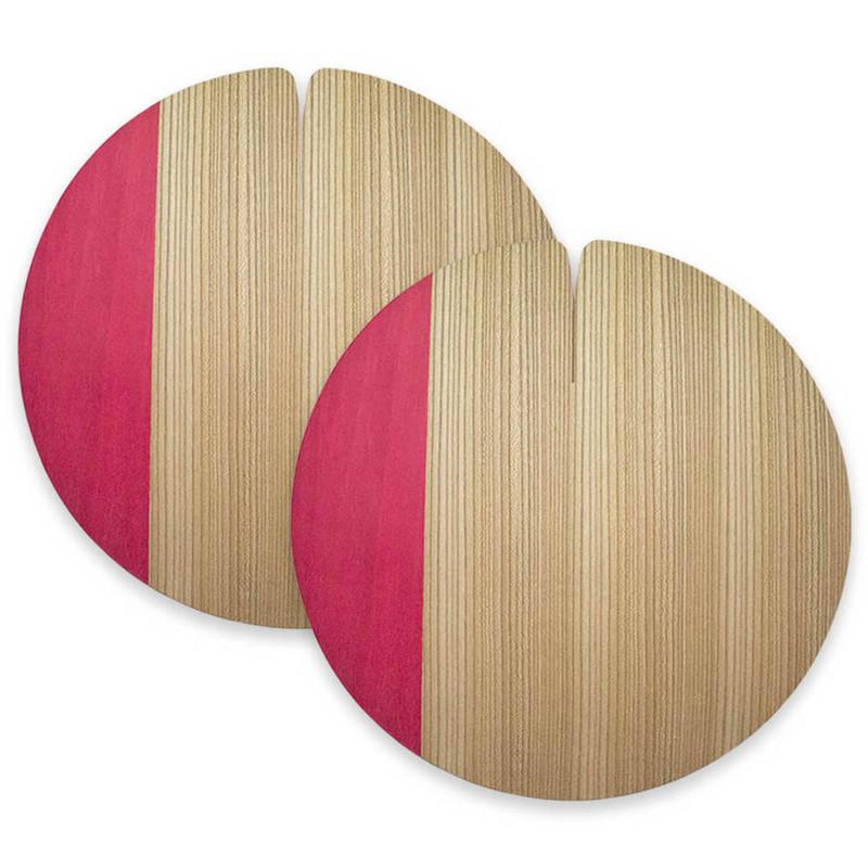 Lignis Table mat Lignis Nelumbo Table Mat Large Set Of 2, Colors Red Brand