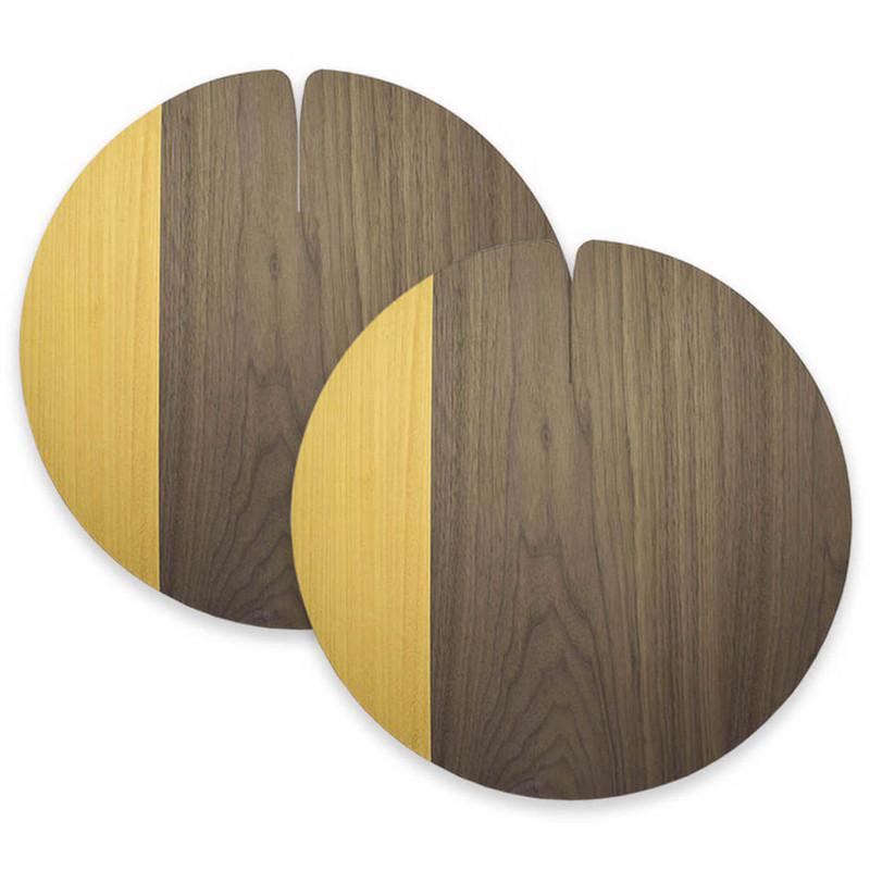 Lignis Table mat Lignis Nelumbo Table Mat Large Set Of 2, Colors Yellow Brand