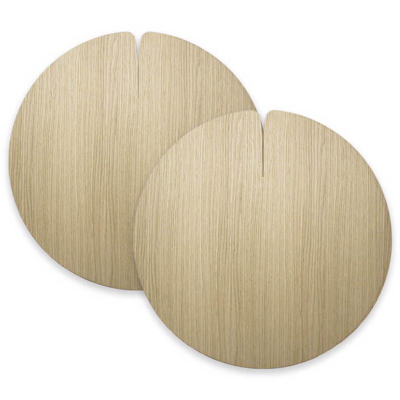 Lignis Table mat Lignis Nelumbo Table Mat Large Set Of 2, Warm Oak Brand