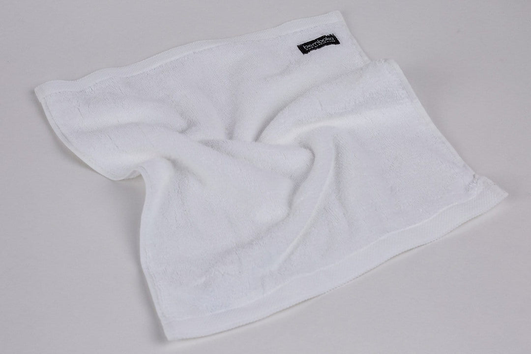Bemboka Towelling Bemboka Towelling Pure Cotton Face Washer - Luxe White Brand