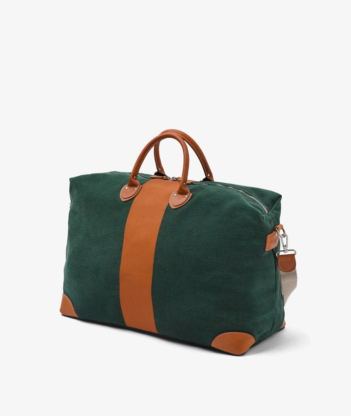 My Style Bags Travel Bags My Style Bags Harvard Stripe Duffle Bag - Green My Style Bags Personilised Harvard Stripe Duffle Bag - Green Brand