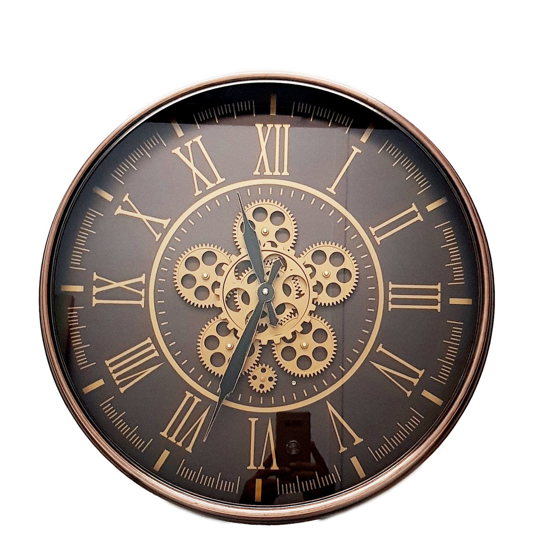 Chilli Wall Clock Hermes Round wall clock Rose Gold Brand