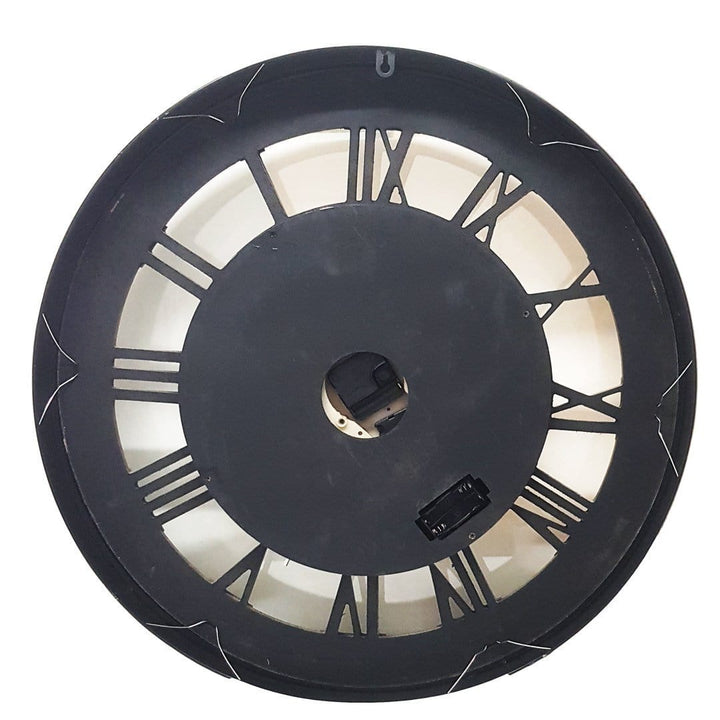 Chilli Wall Clock Venetian Round 72cm Classic moving cogs wall clock - Gold w/ silver Brand
