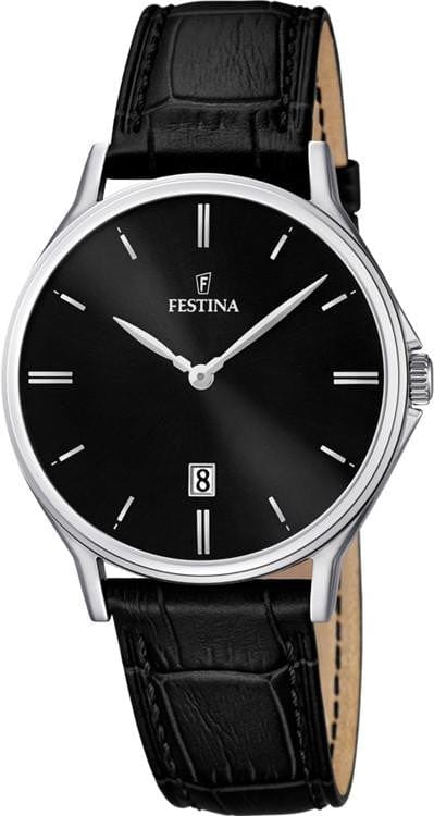 Festina Watch Festina Classic Leather Watch Brand