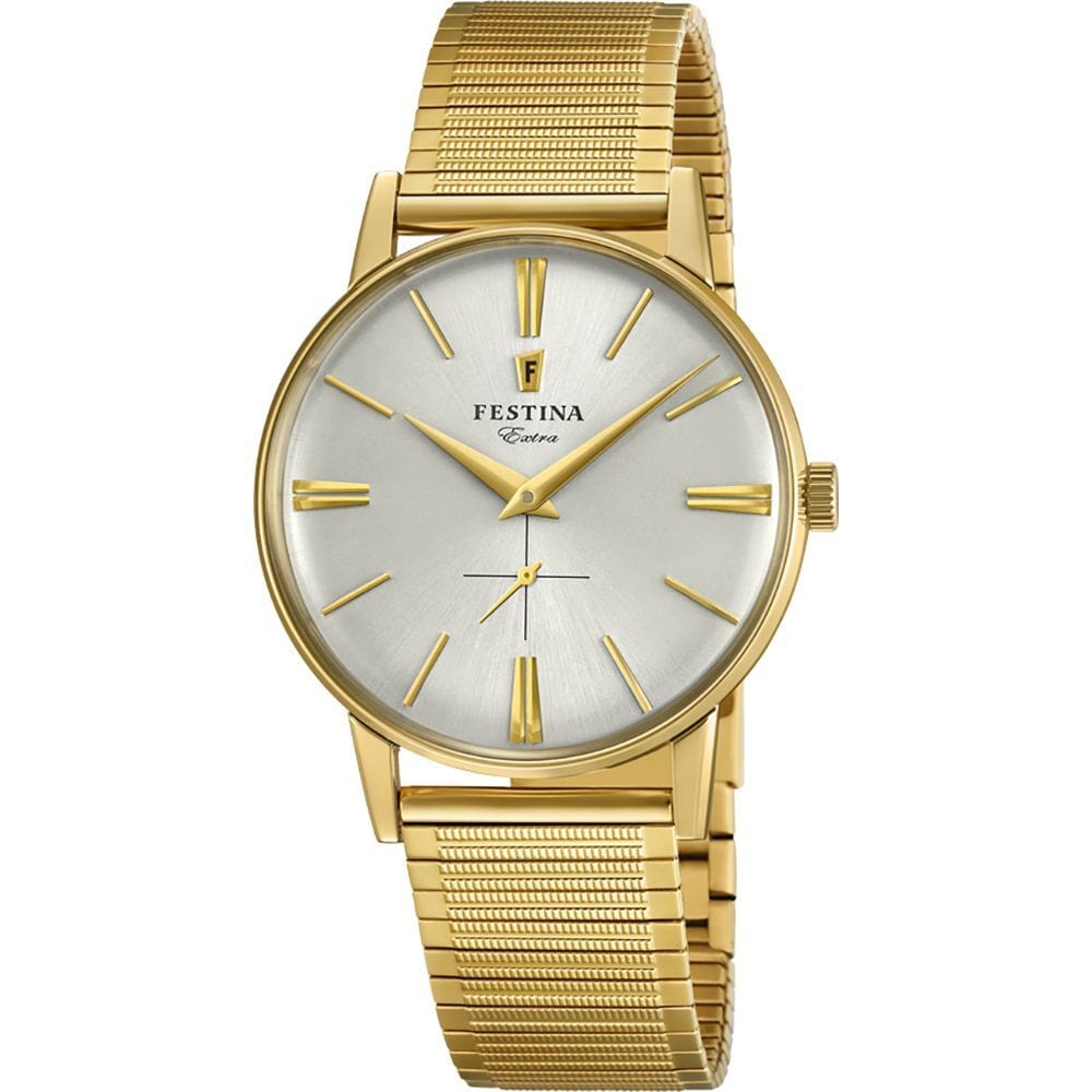 Festina Watch Festina Extra Gold Watch Brand