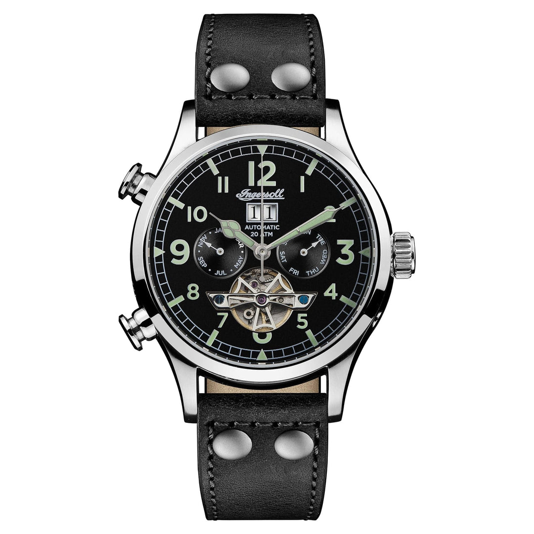 Ingersoll Watch Ingersoll Armstrong Automatic Black Watch Brand