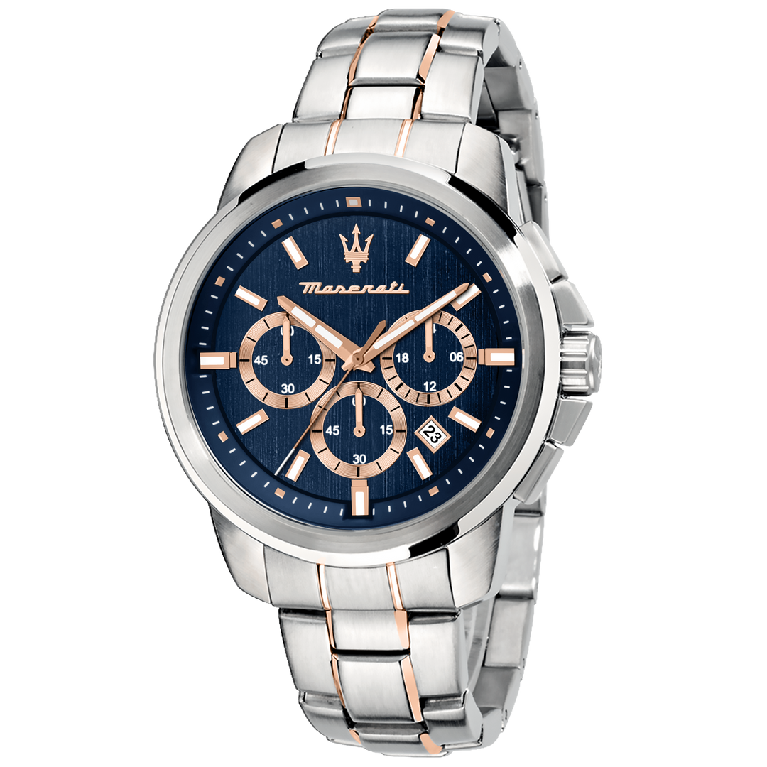 Maserati Watch Maserati Successo Blue Dial 44mm Chronograph Brand