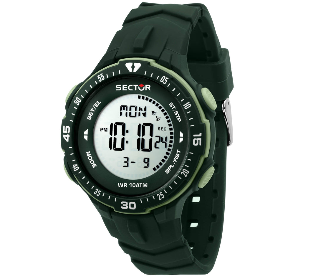 Sector Watch Sector EX-26 Green Digital Watch Brand