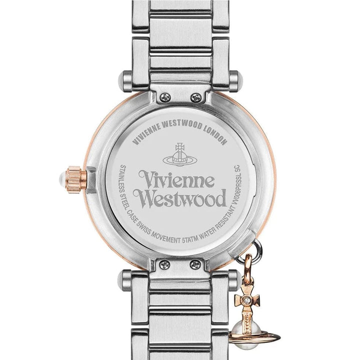 Vivienne Westwood Watch Vivienne Westwood Mother Orb Two Tone Watch Rose Gold With Charm Vivienne Westwood I Women&