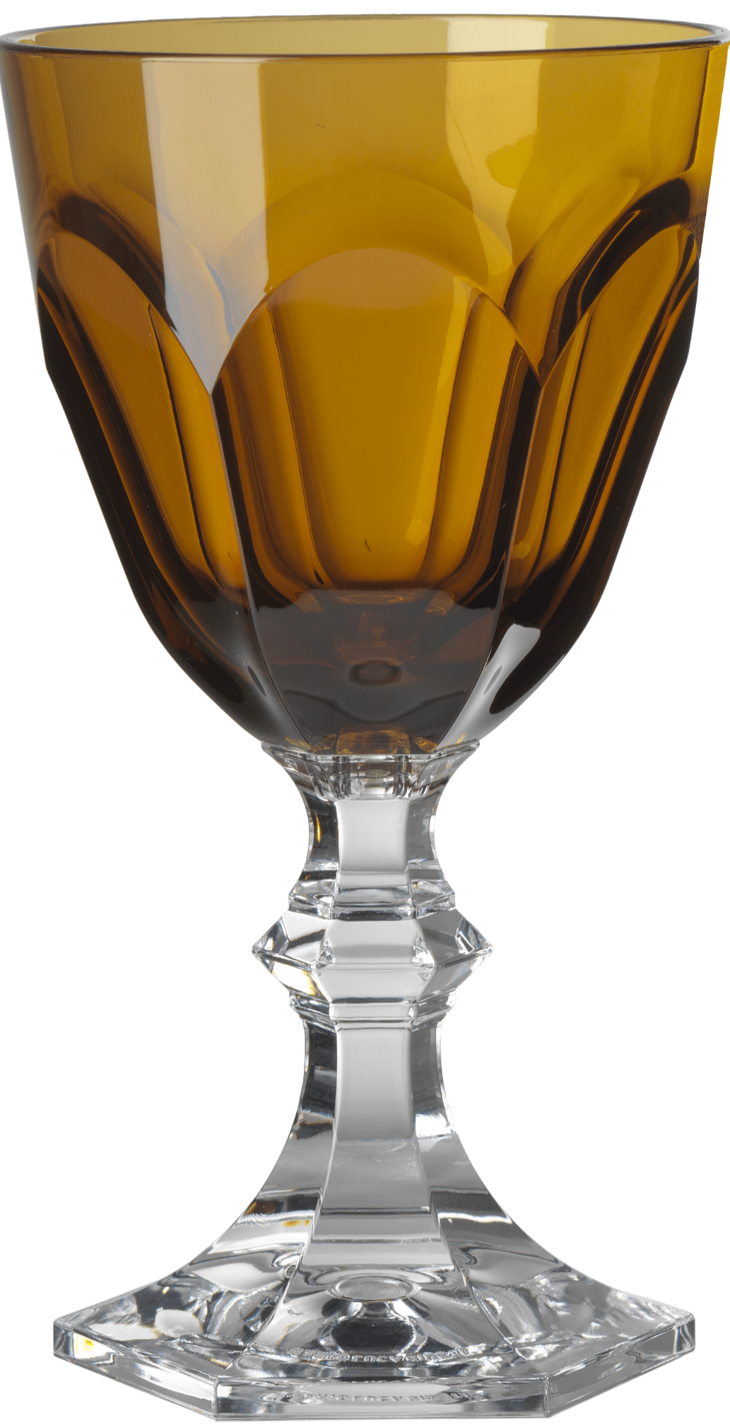 Mario Luca Giusti Water Glass Mario Luca Giusti Dolce Vita Acrylic Wine & Water Glass Amber Brand