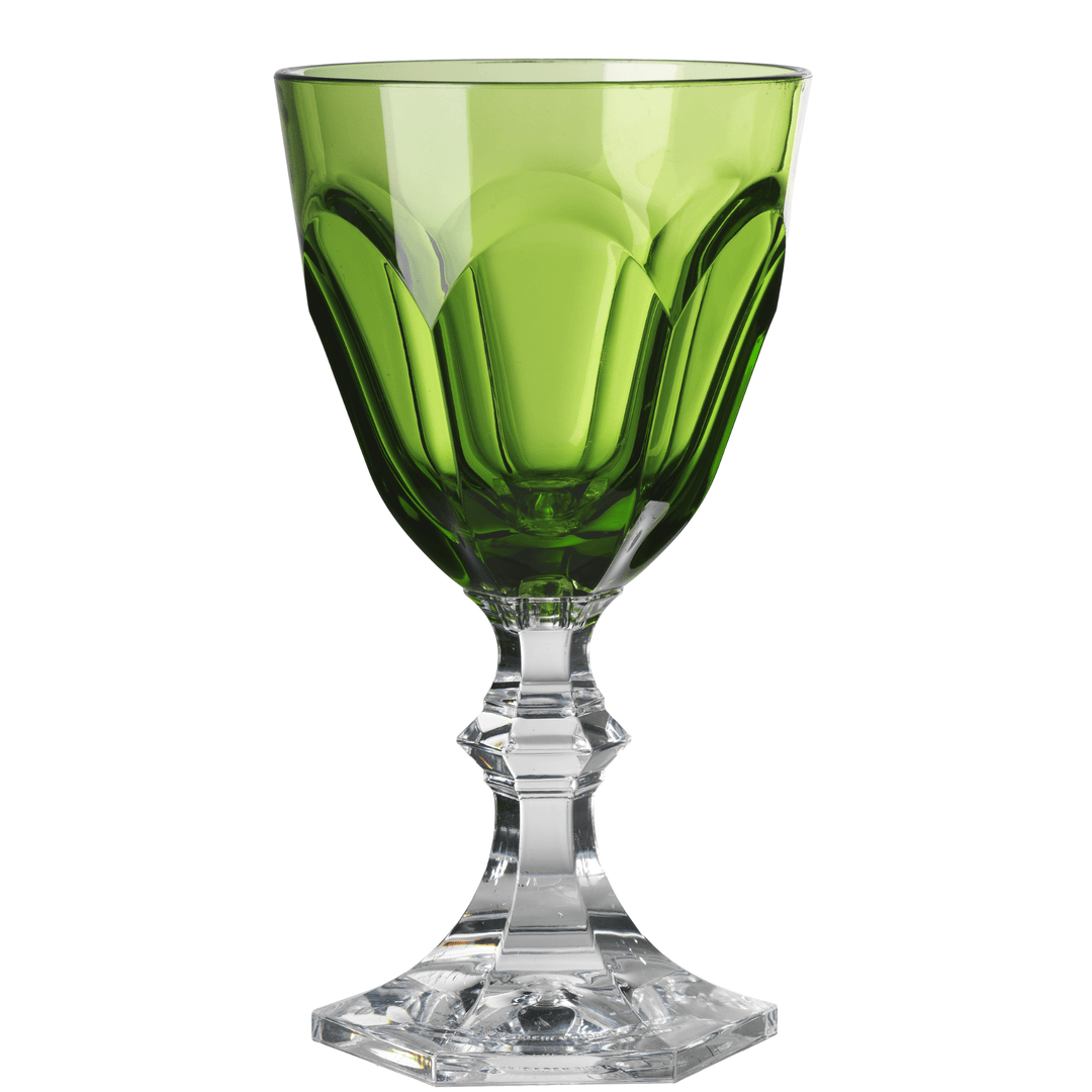 Mario Luca Giusti Water Glass Mario Luca Giusti Dolce Vita Set of 2 Wine Glass Green Brand