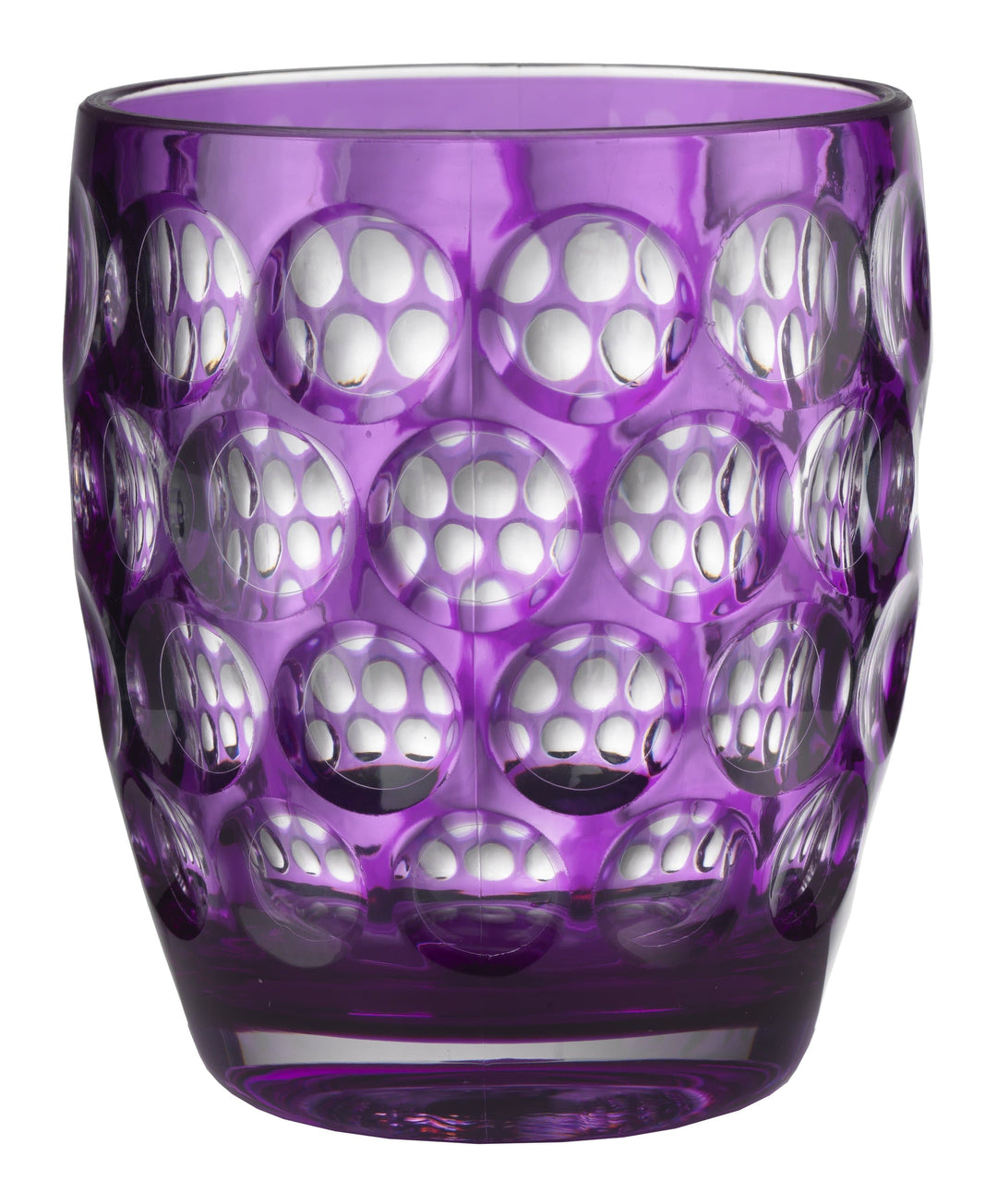Mario Luca Giusti Water Glass Mario Luca Giusti Lente Set of 2 Short Tumbler Purple Brand