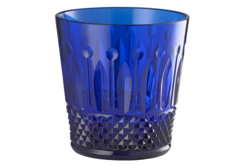 Mario Luca Giusti Water Glass Mario Luca Giusti Nuova Italia Set of 2 Tumblers Blue Brand