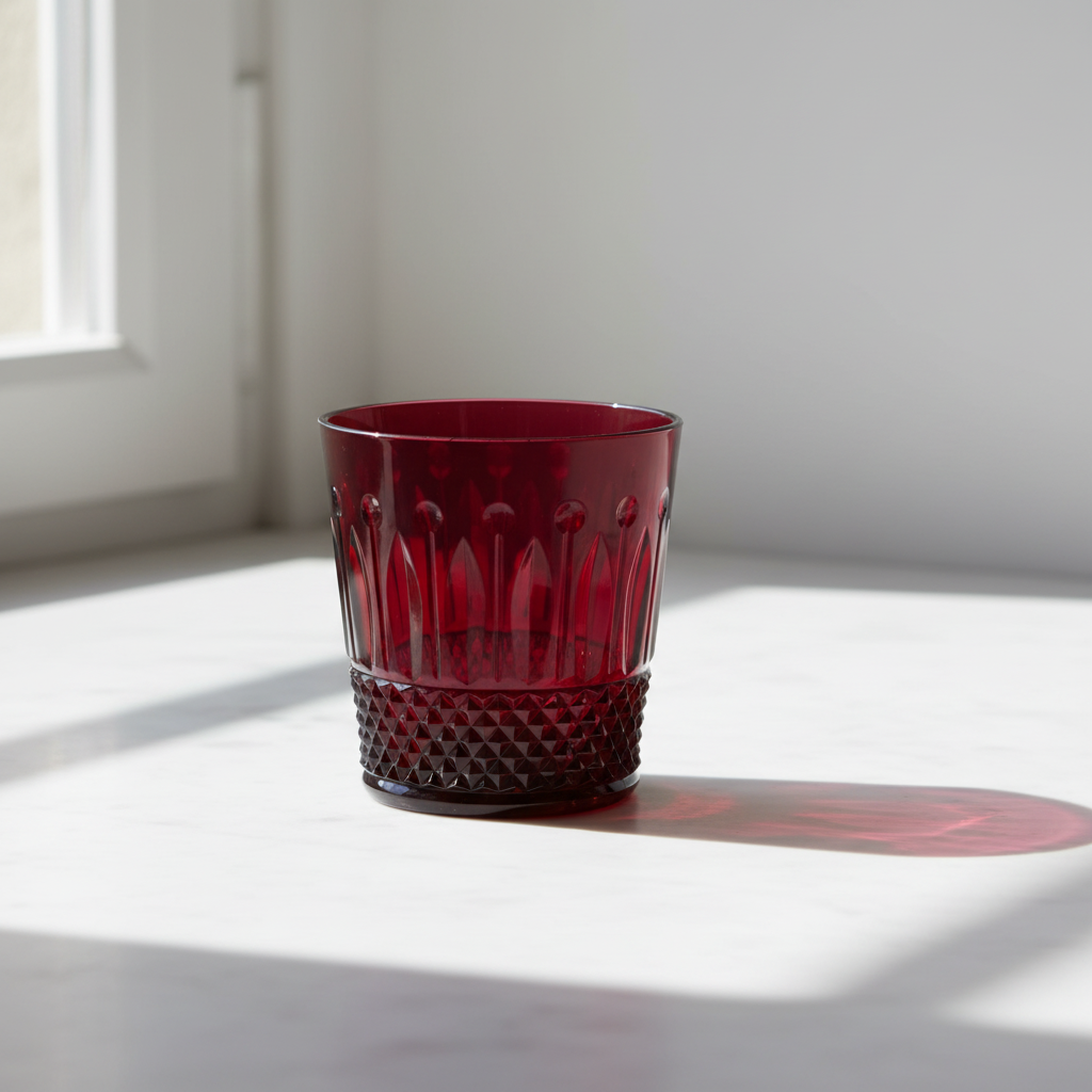 Ruby Tumbler – Marble