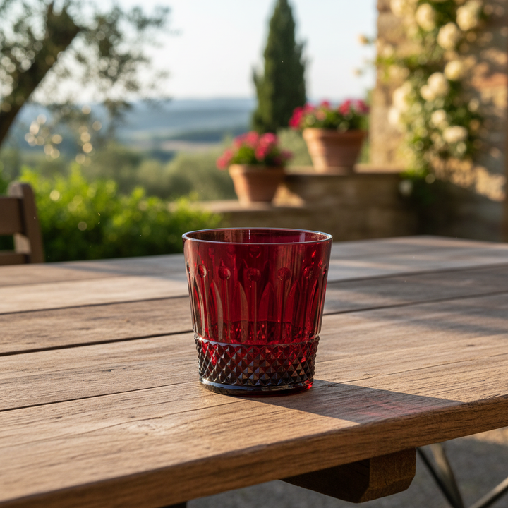 Ruby Tumbler – Tuscan Garden